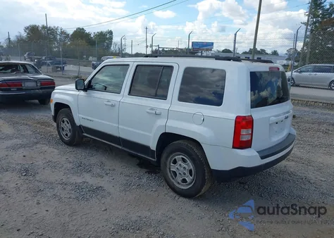 2016 Jeep Patriot Sport from USA, damaged, VIN 1C4NJPBB4GD737960